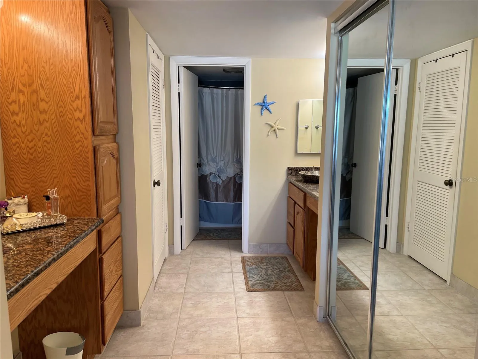 Primary Bedroom hallway to Primary Bathroom