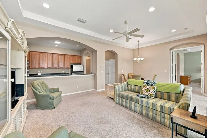 Looking into the Living Room/Kitchen