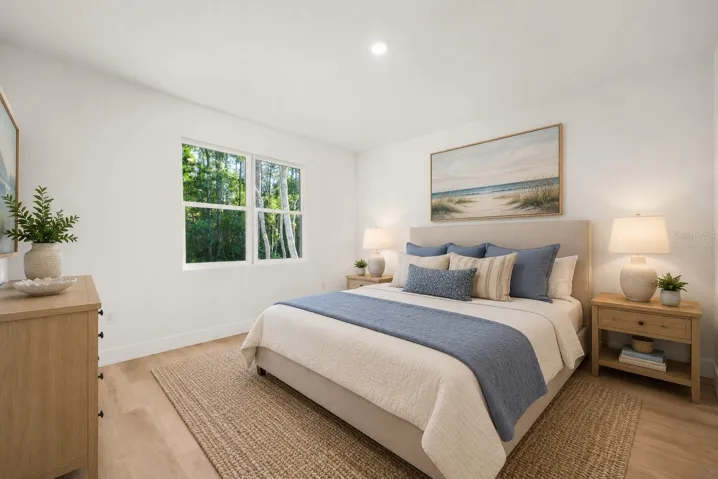 Primary Bedroom- virtually staged