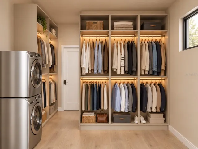 Virtual image - MASTER CLOSET