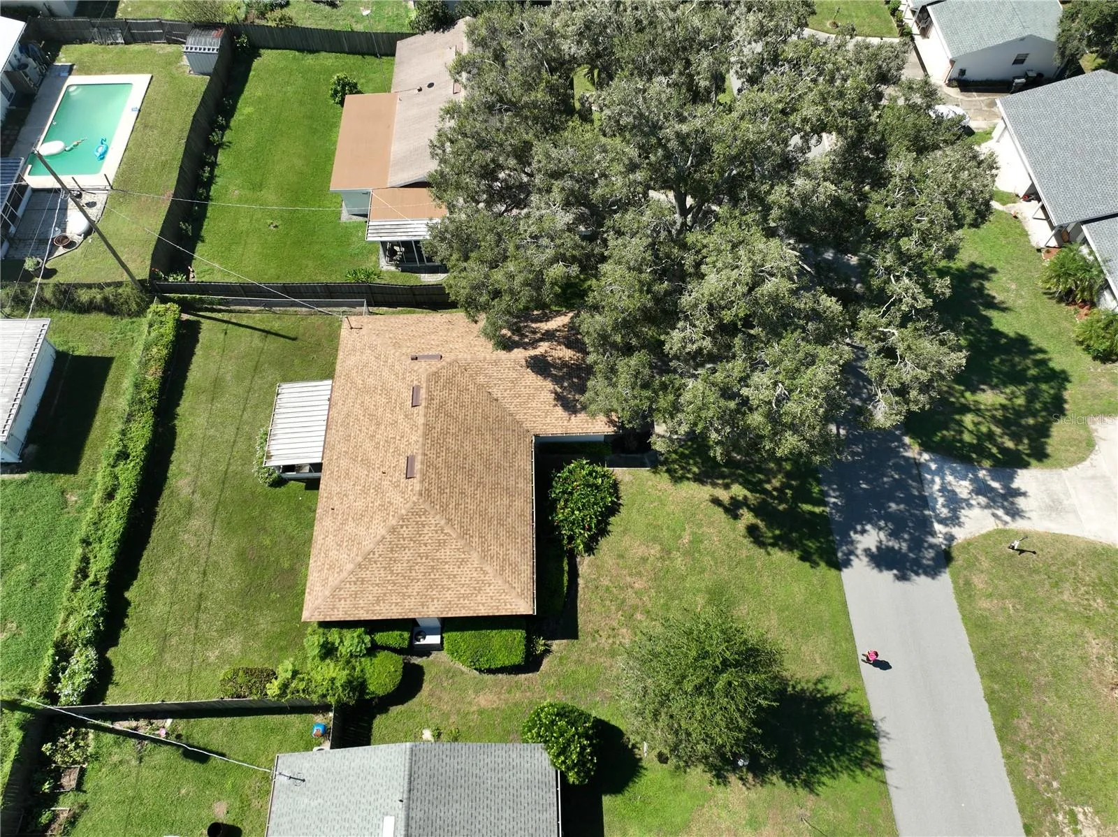 Drone shot