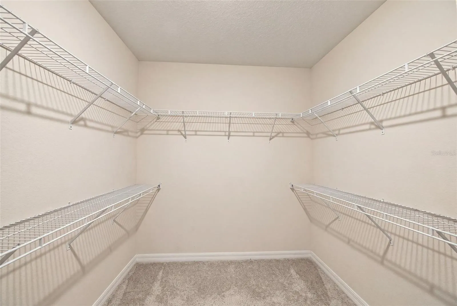 Primary walk in closet