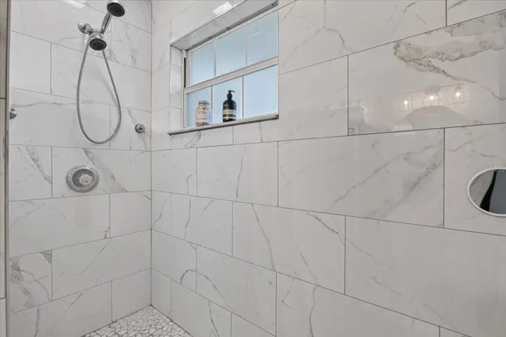 Primary walk in shower