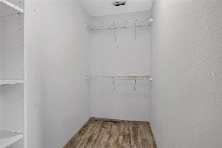 Primary closet