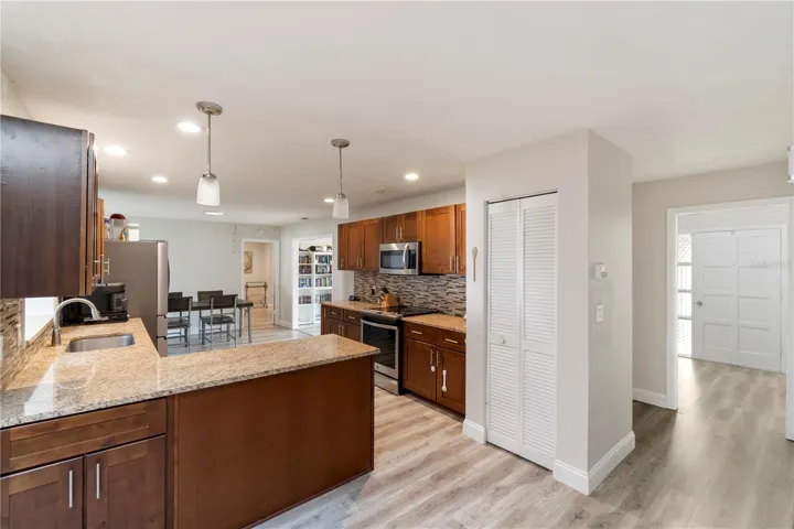 Kitchen/Foyer/Dining Area
