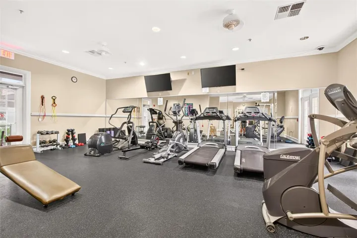 Water Street Condo Fitness Room