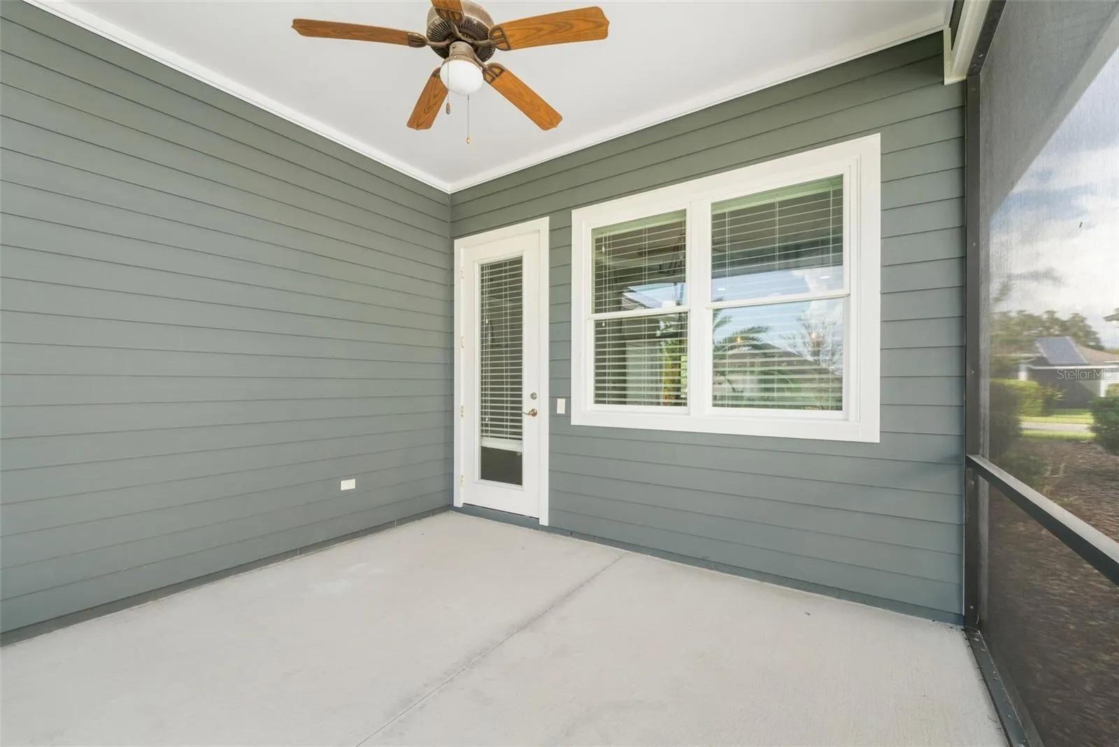 Screened porch