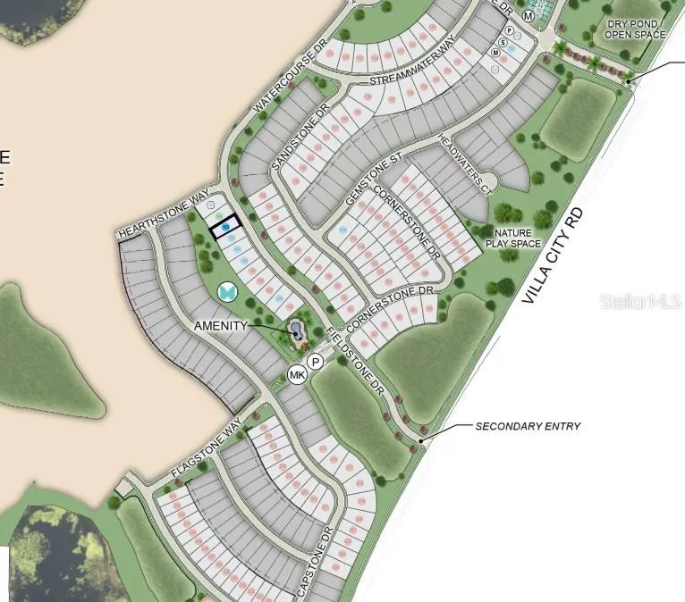 7437 Fieldstone Drive Site Map