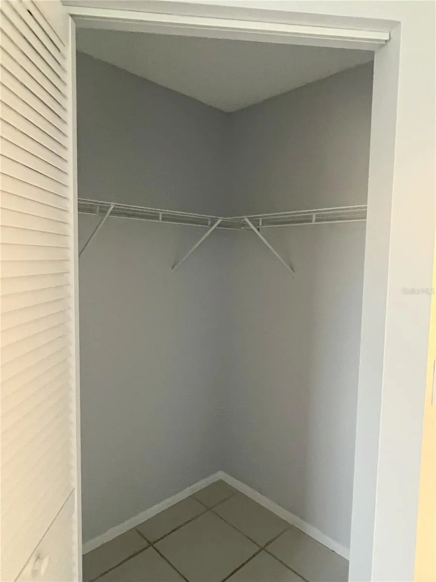Primary closet
