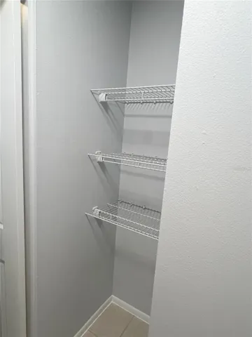 Pantry within utility room