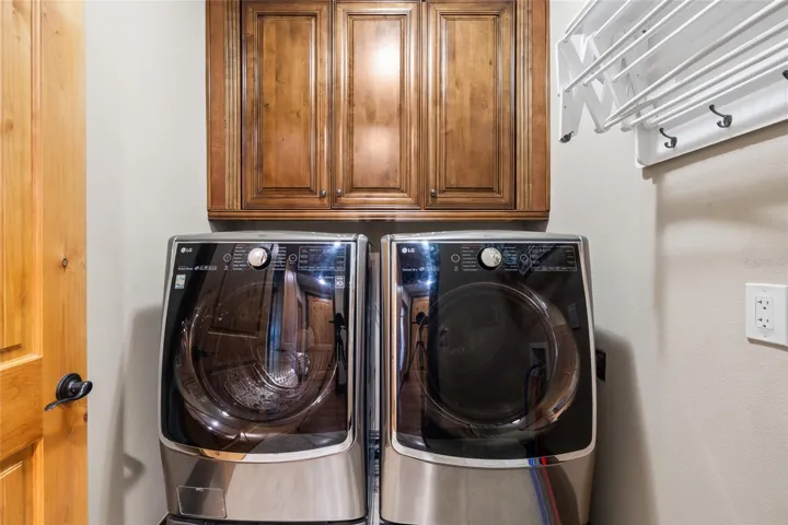 Laundry room as you enter from garage