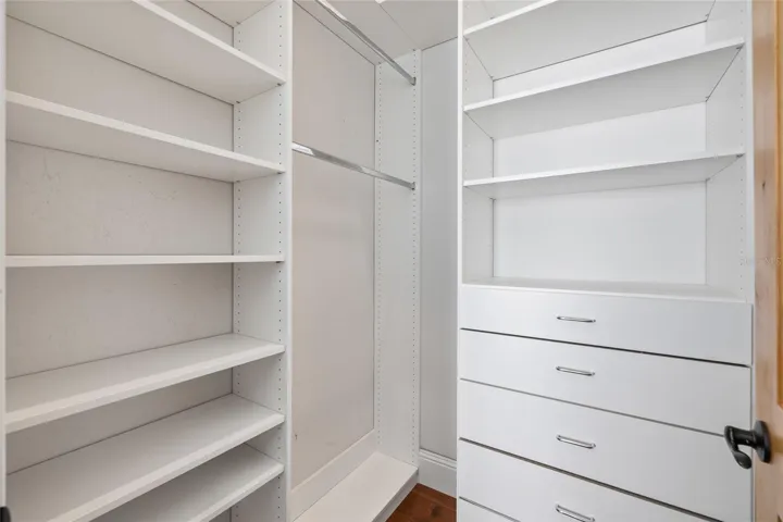 Bedroom 3 walk in closet