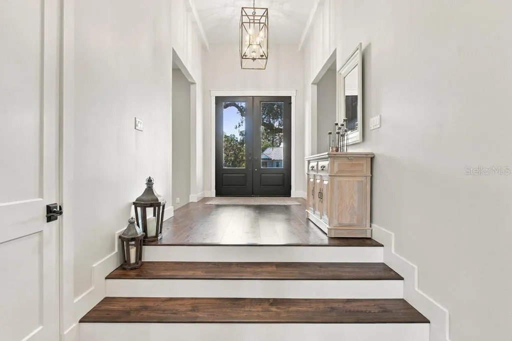 Unique in design ... you will love the raised entry.