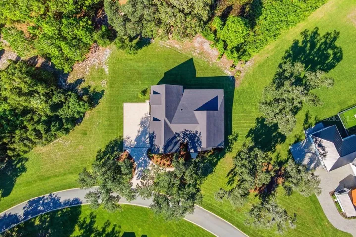 Home is situated on approximately 1.5 "high and dry" acreage...