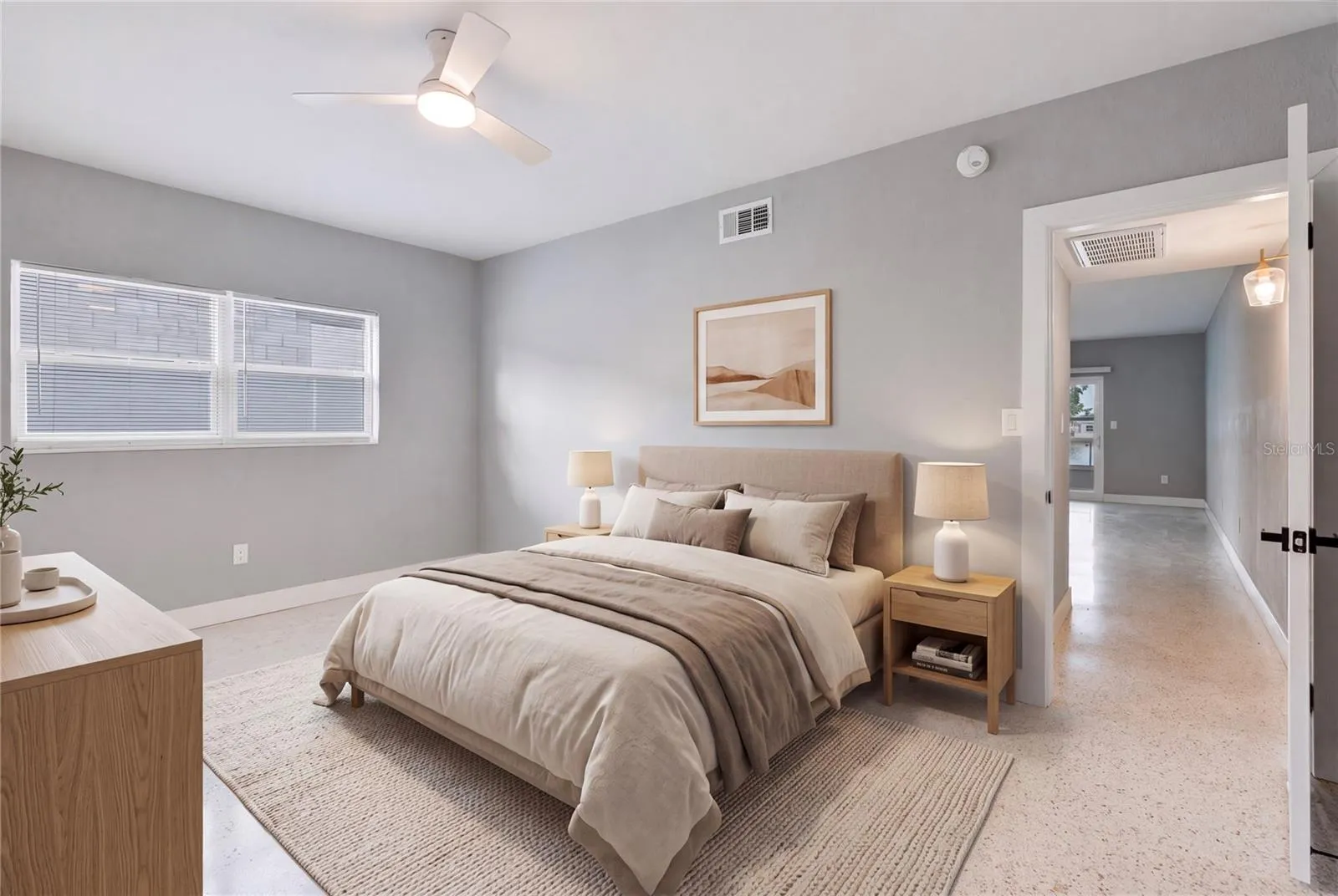 Staged Bedroom