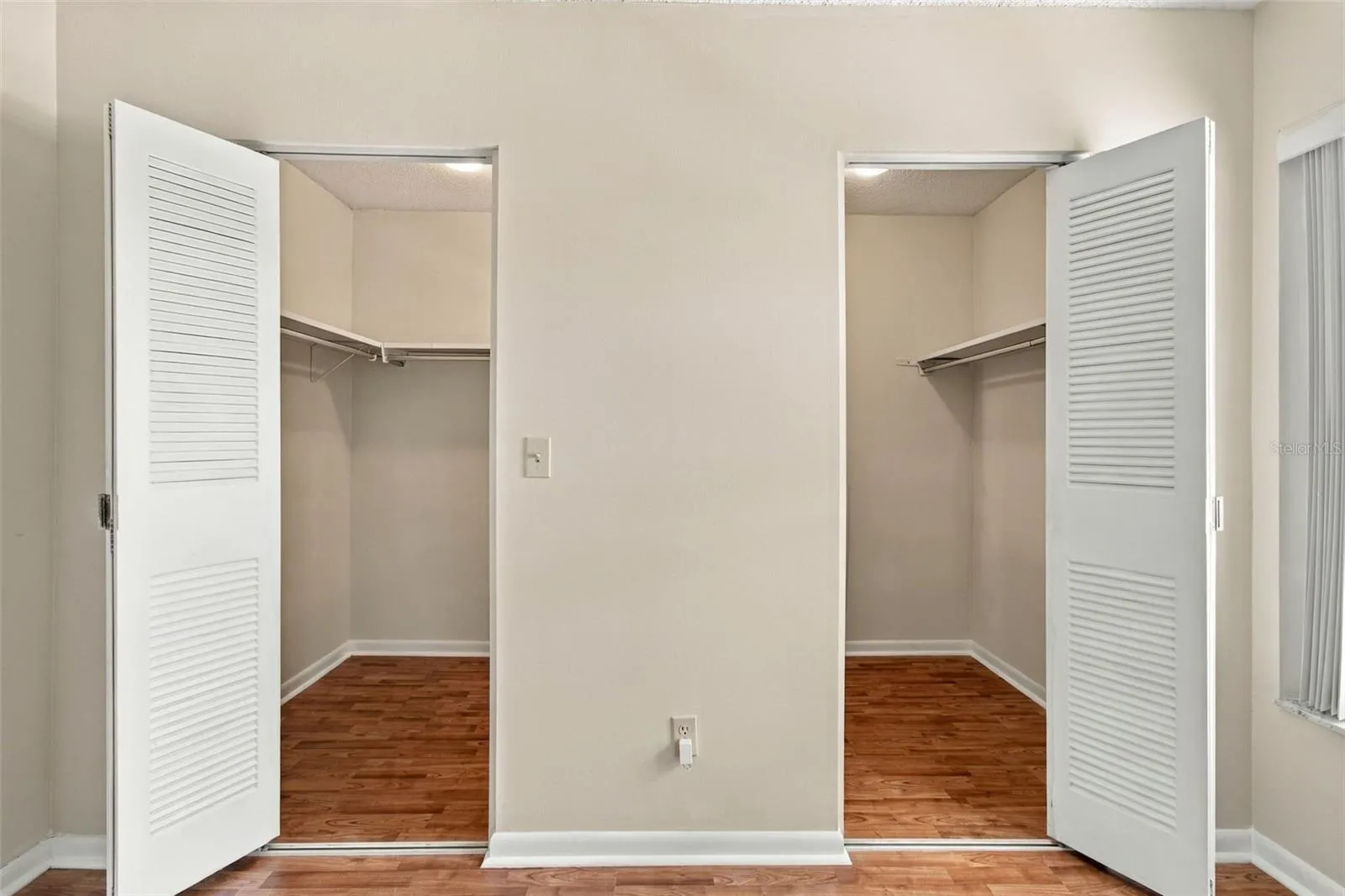 Primary walk-in Closet doors