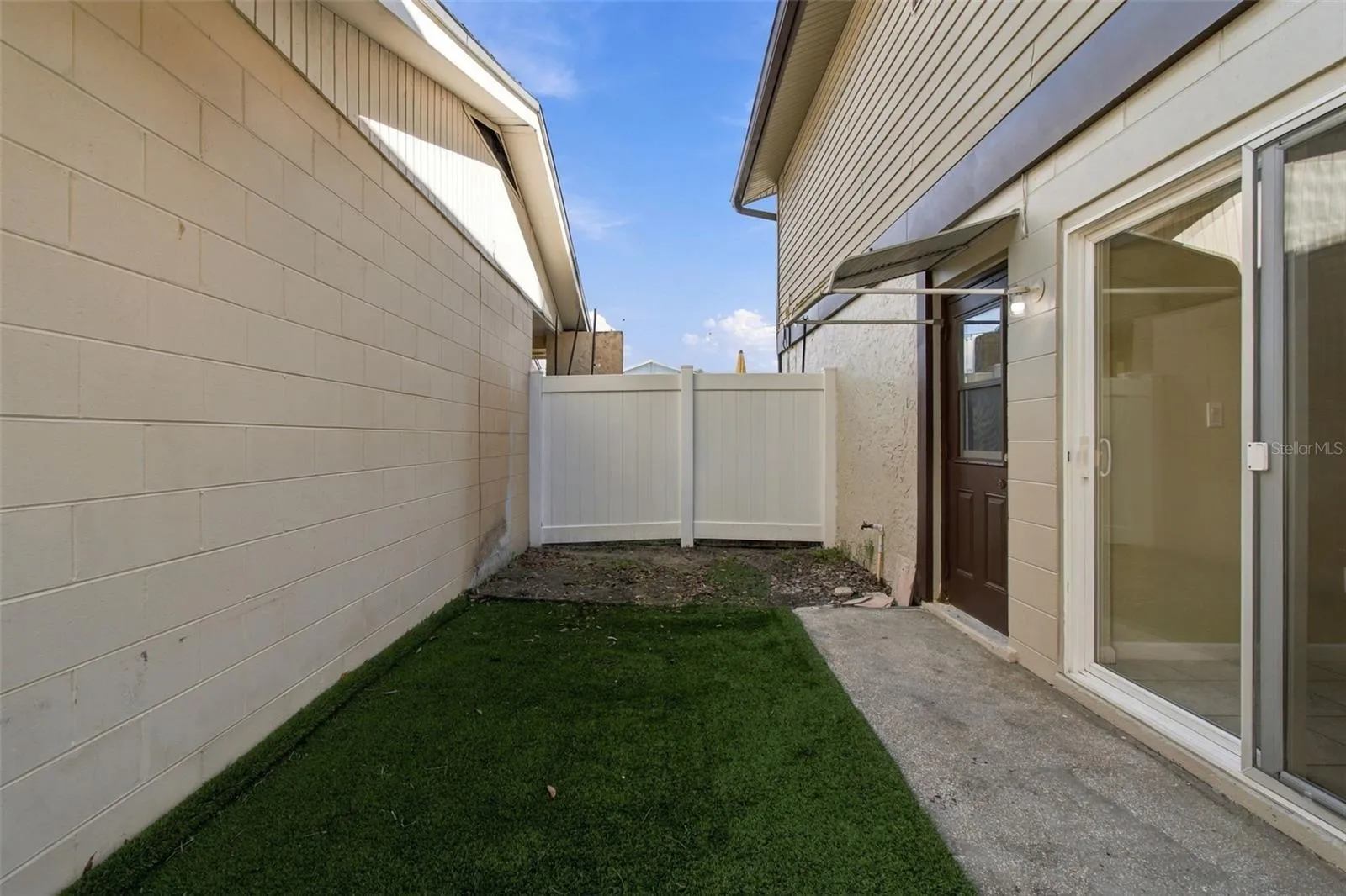 Side of house