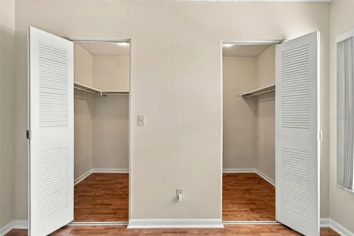 Primary walk-in Closet doors