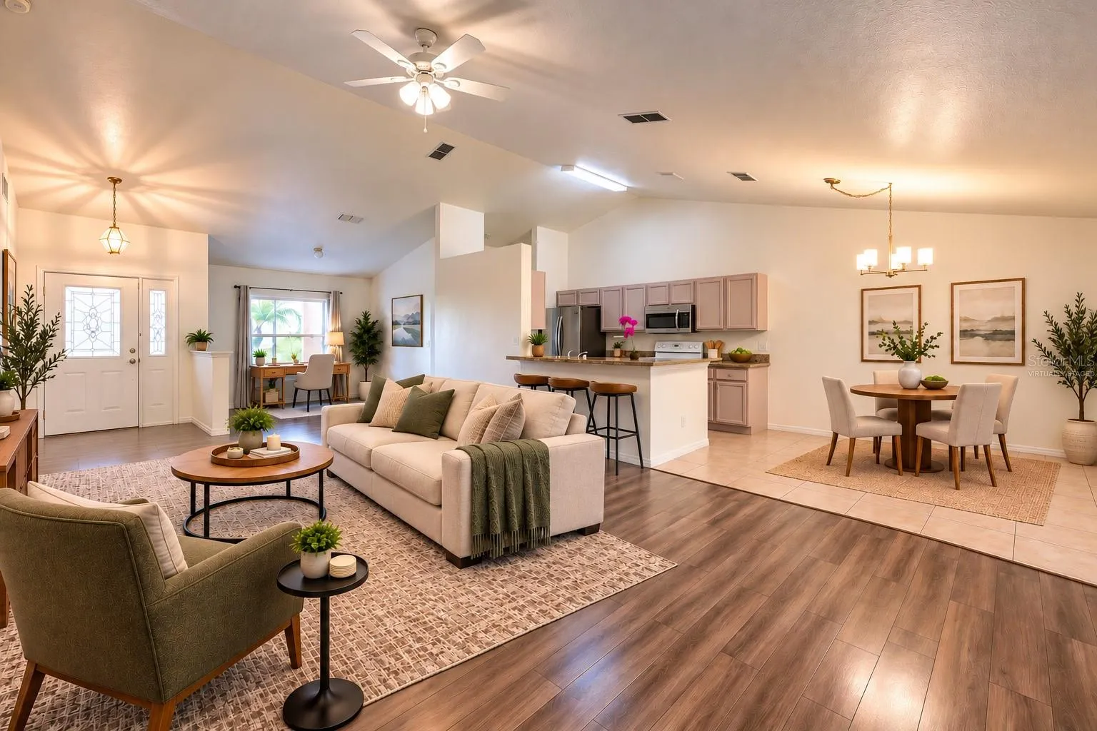 Open Floor Plan - Virtually Staged