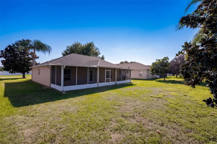 Back Exterior &amp; Backyard