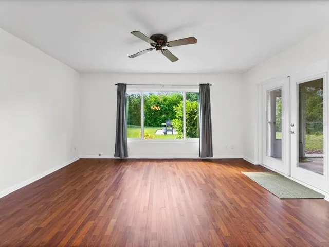 Living Area to back porch
