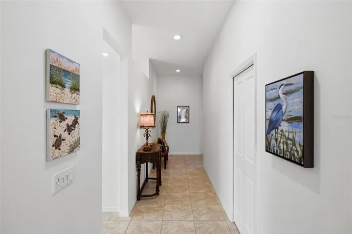 Front entry hallway