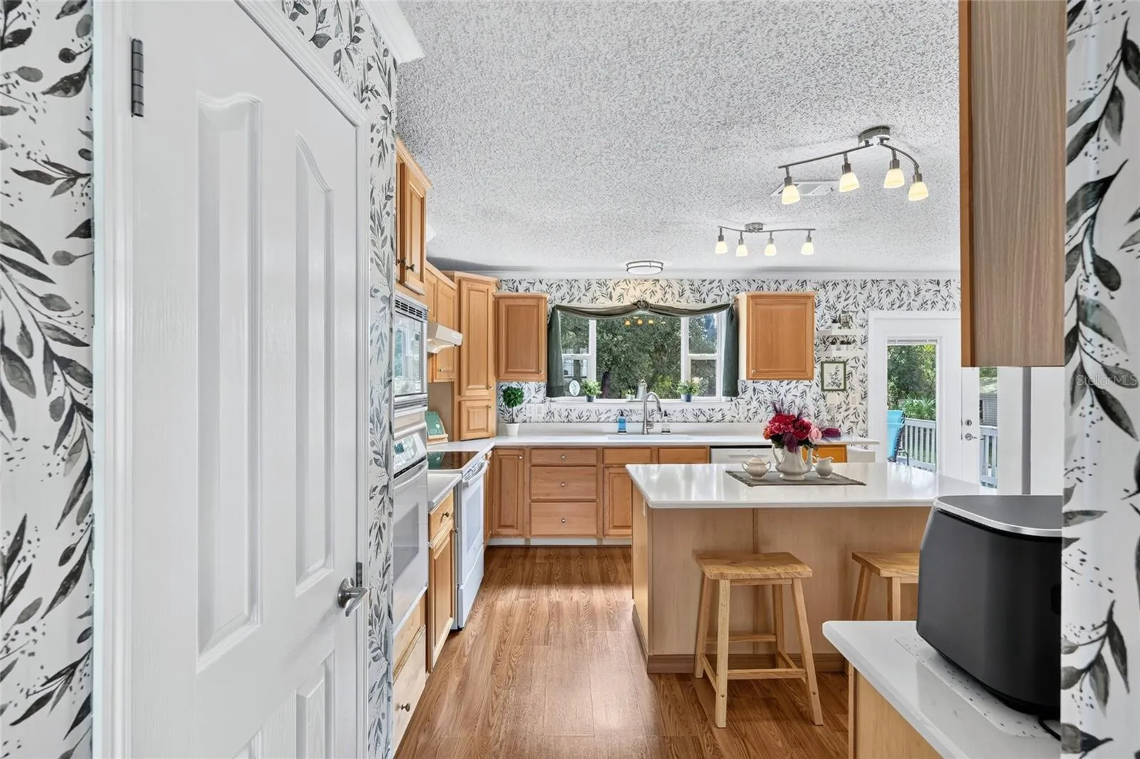 Large pantry off of kitchen