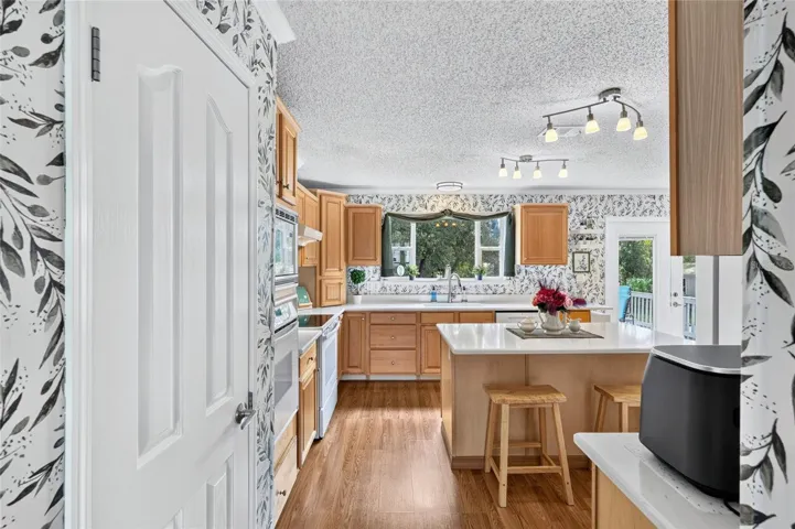 Large pantry off of kitchen