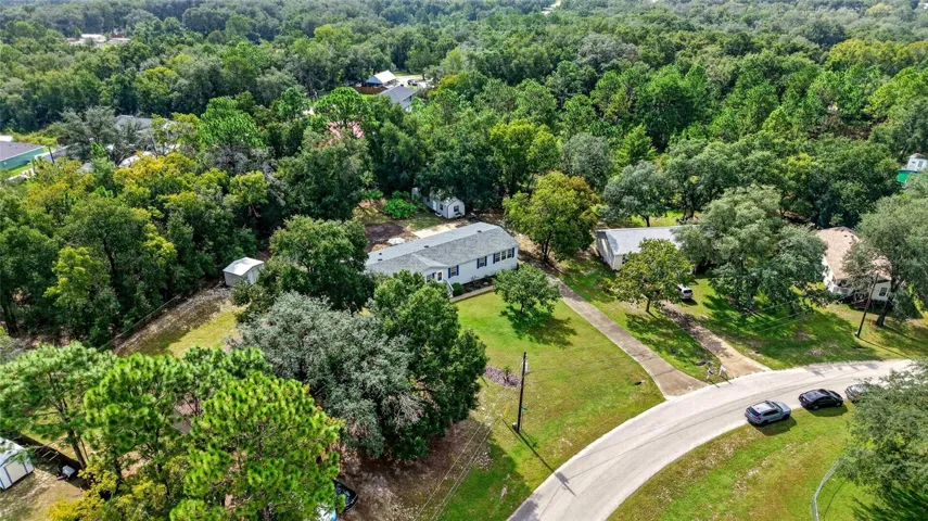 Oversized lot/wooded yard