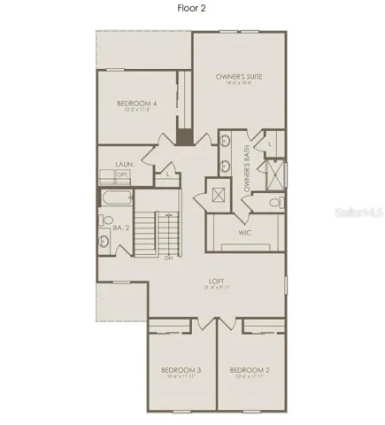 Floor Plan - Floor Two
