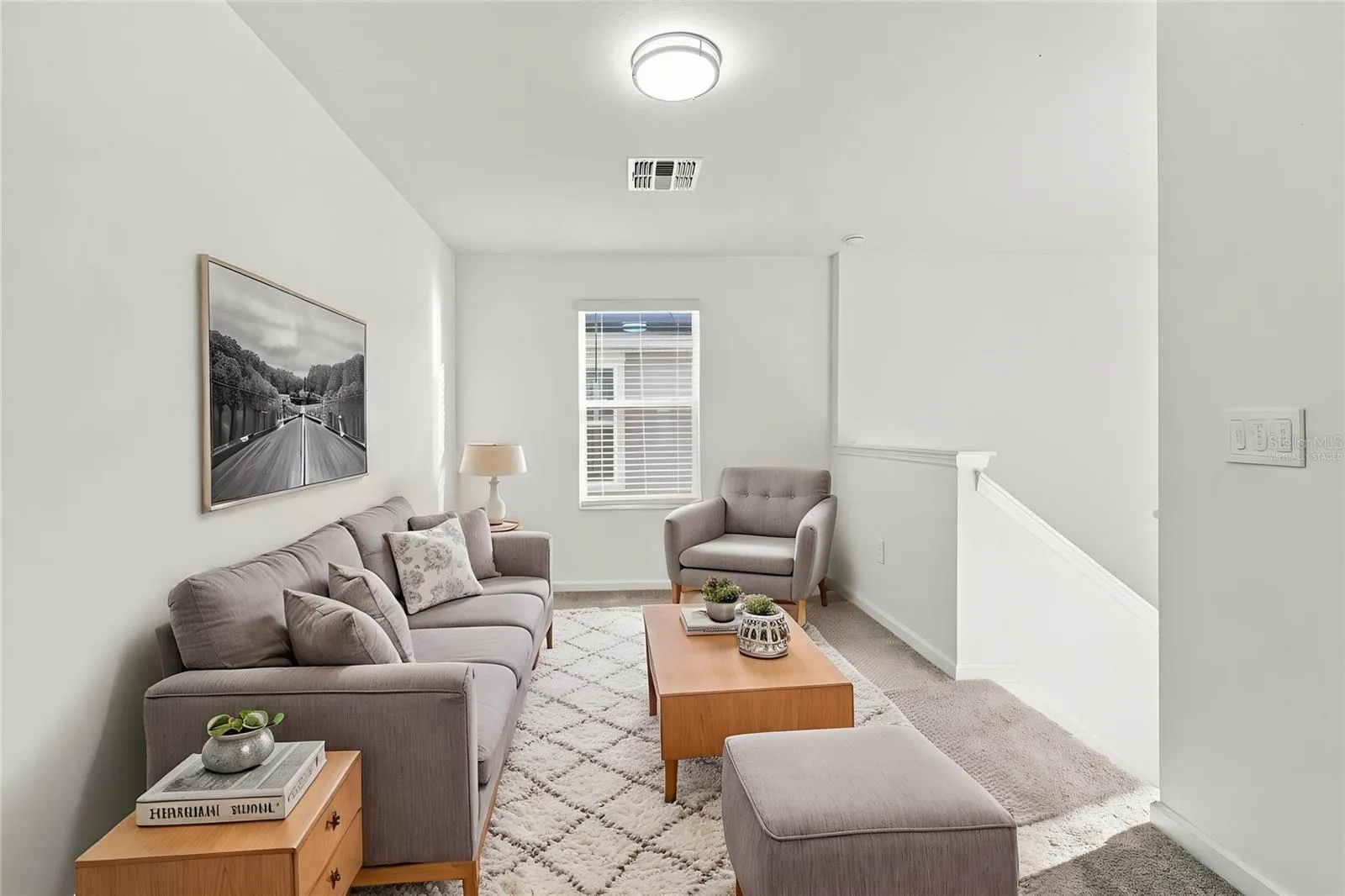 Upstairs Loft - Virtually Staged