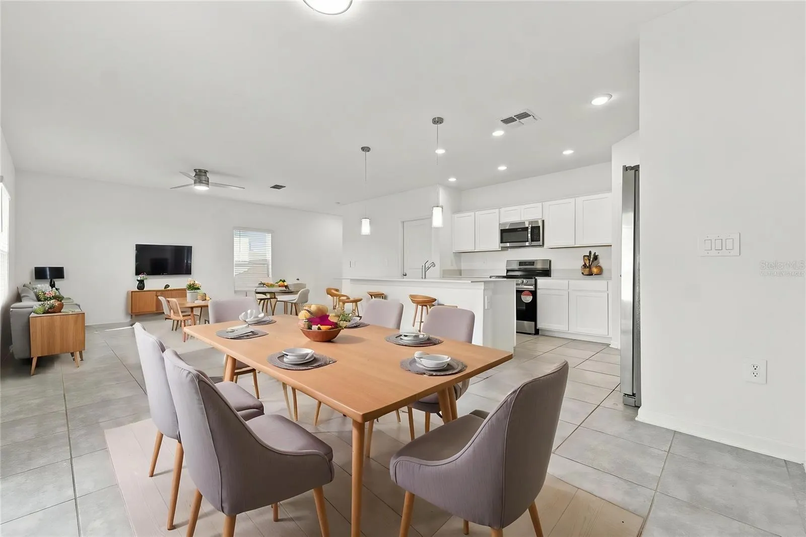 Dining Area - Virtually Staged