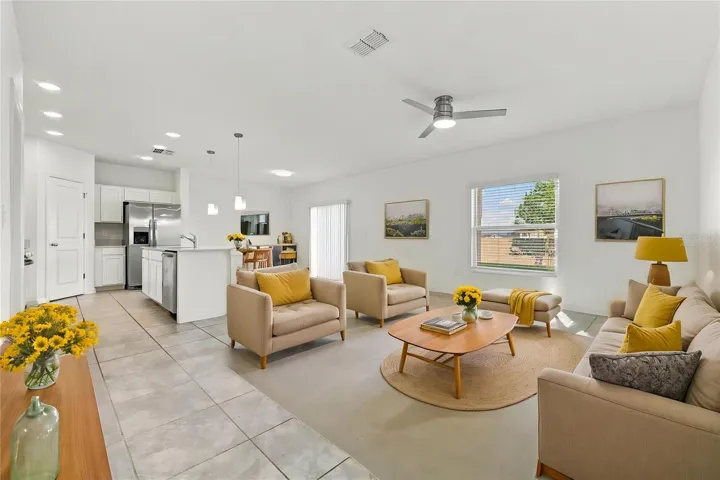 Living Room - Virtually Staged