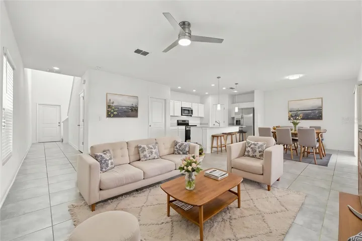 Living Room - Virtually Staged