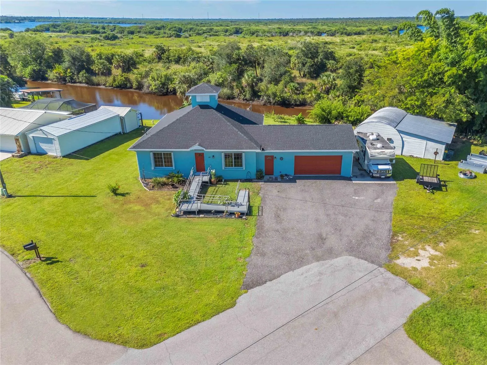 Aerial view of 141 Summerset Dr