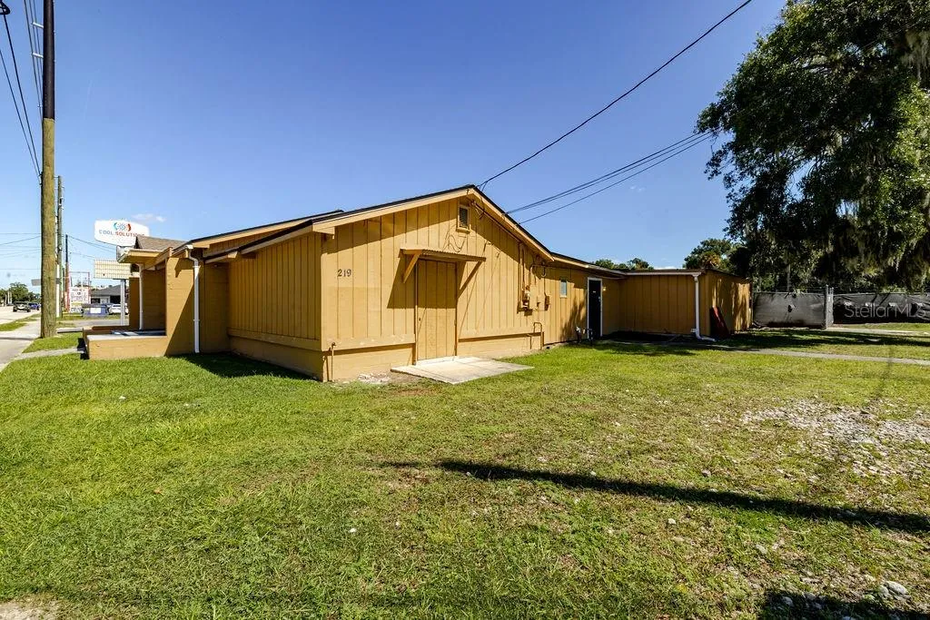 South side of building.