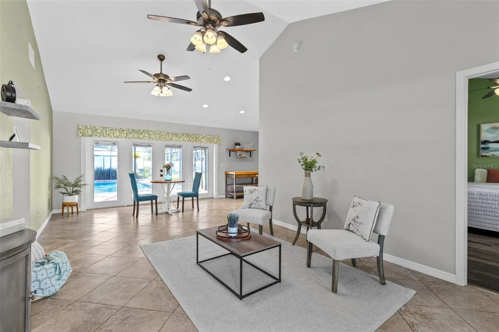 Living Room High Ceilings