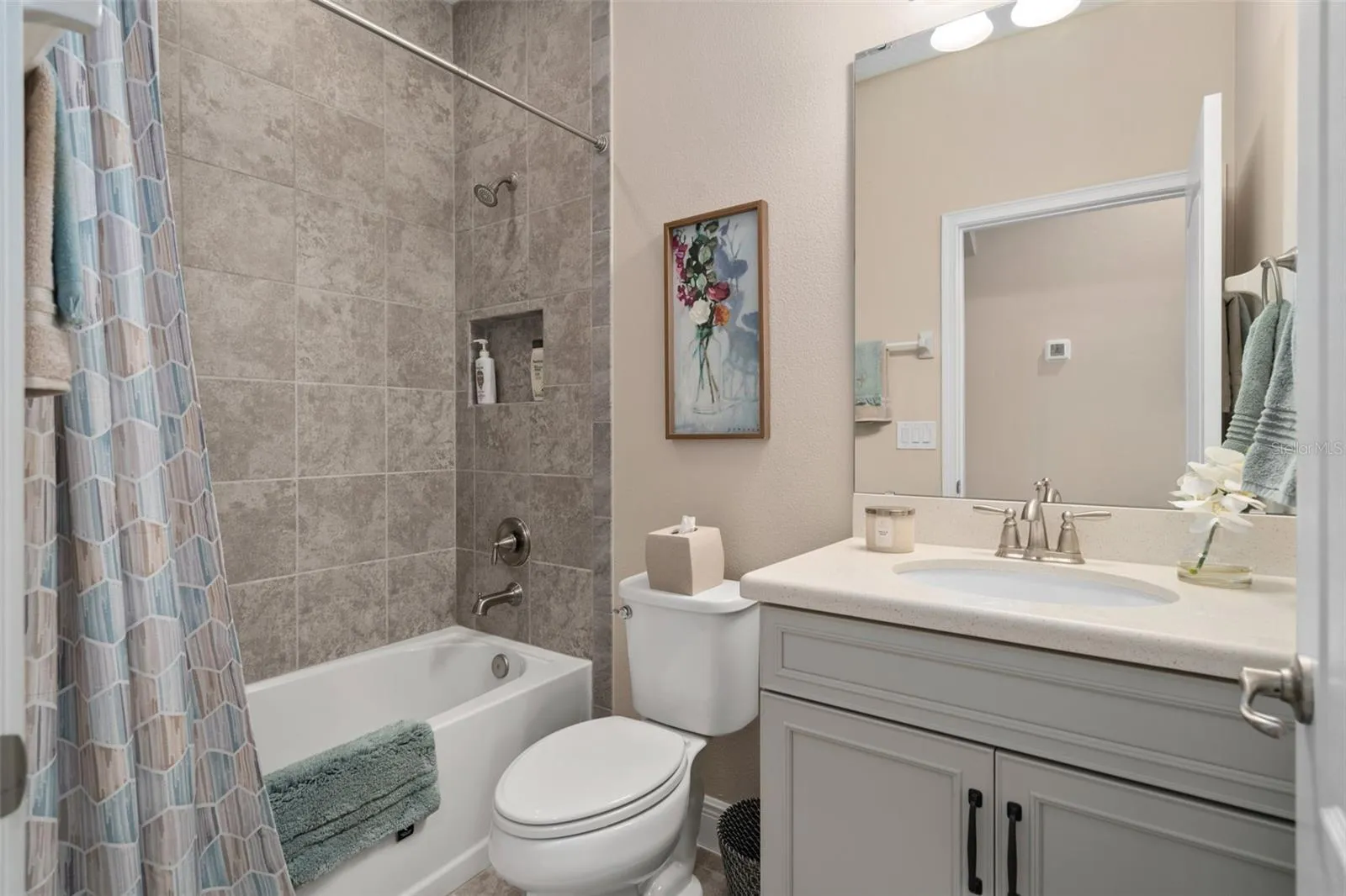 Bathroom 2 is adjacent to Bedroom 2
