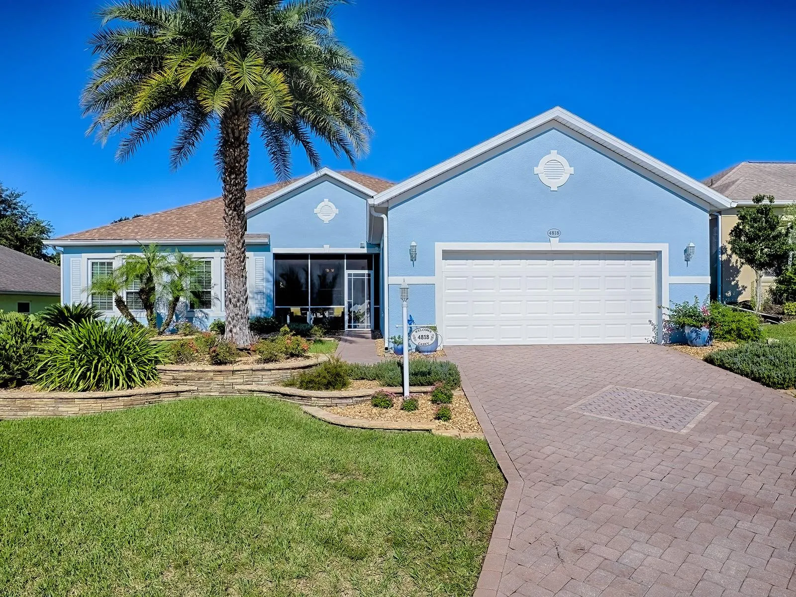 Welcome to this Awesome home with a wonder layout. 2 car garage, paver driveway. 3 bedrooms, office, open floor plan and 3 1/2 bathrooms.