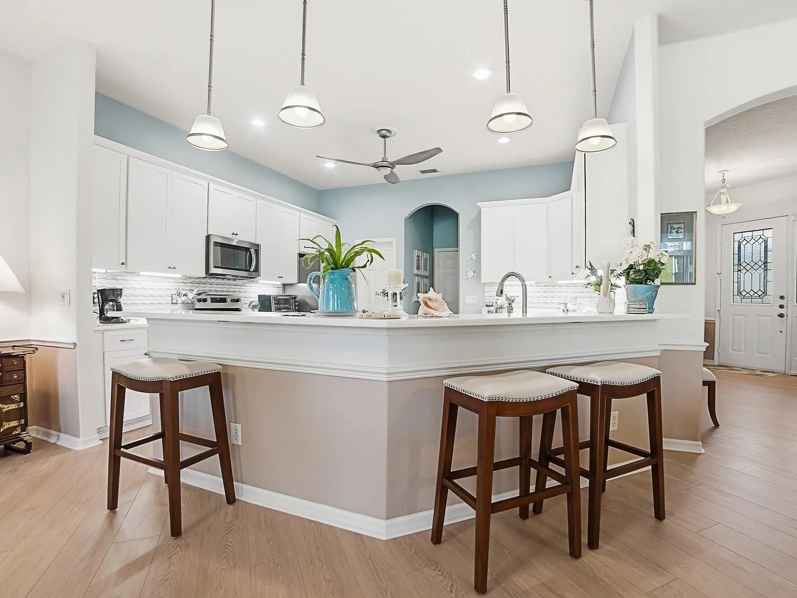 Sitting Area with views of the kitchen
