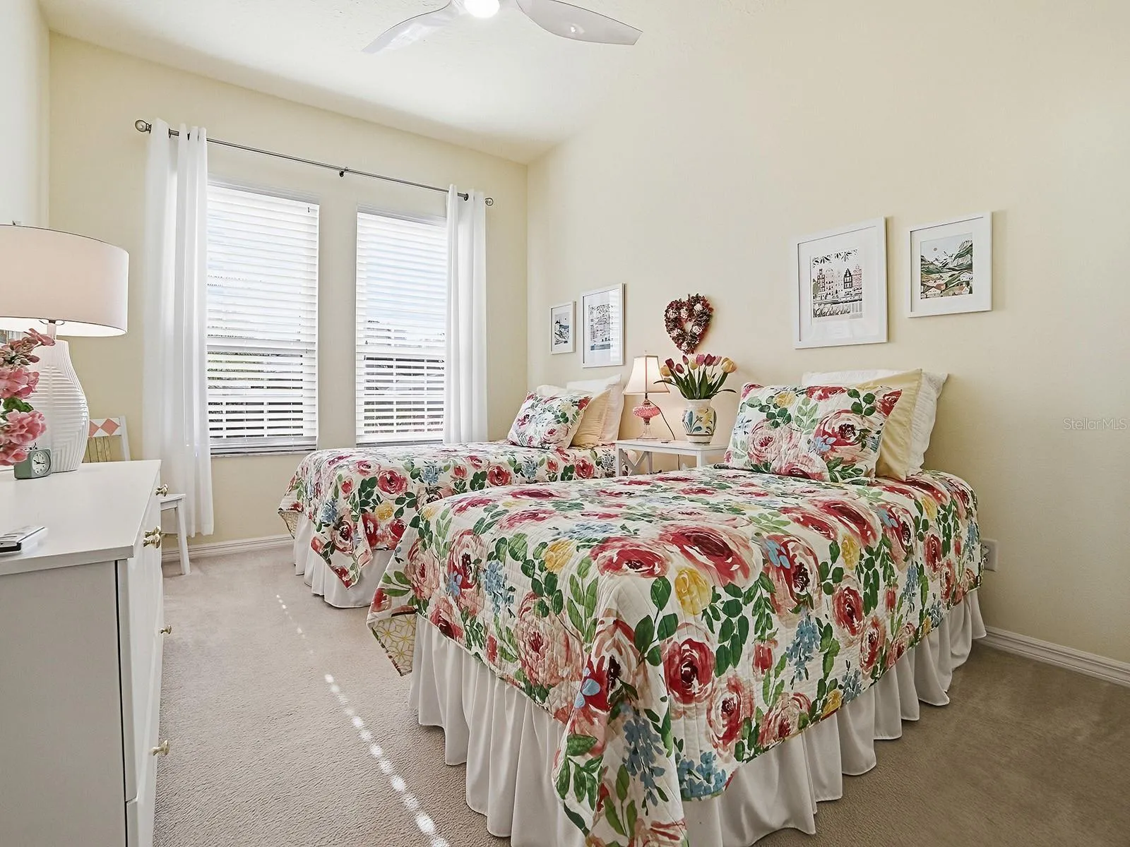 2nd Guest Bedroom with a walk in closet