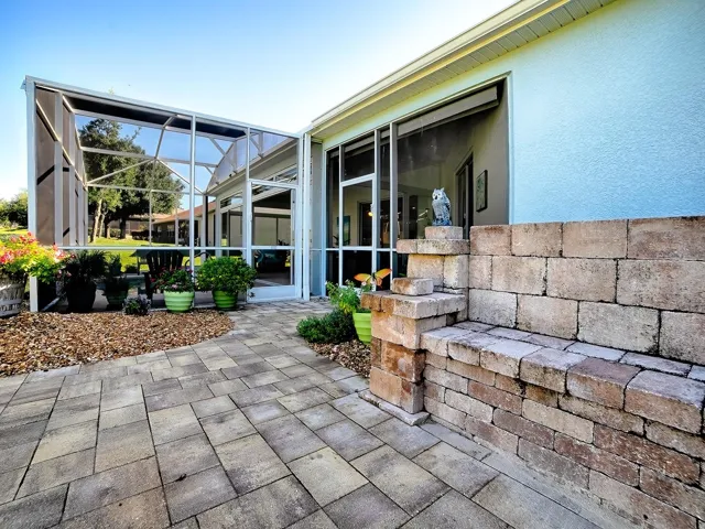 Paver patio. Great for Grilling