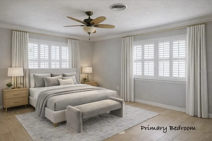 Virtual Staging Primary Bedroom