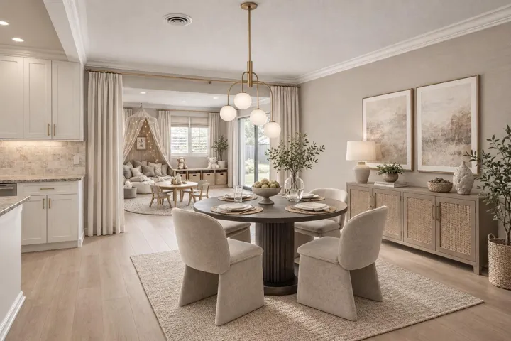 Virtual Staging dining Room