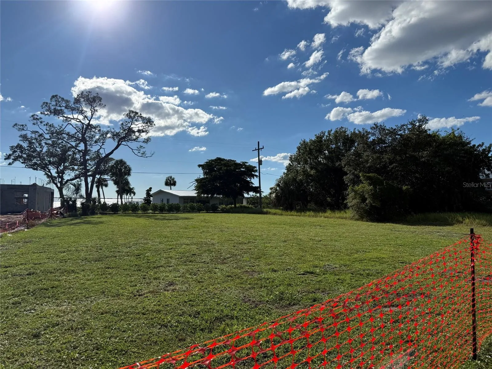 Front of lot view on Westmoreland Dr.