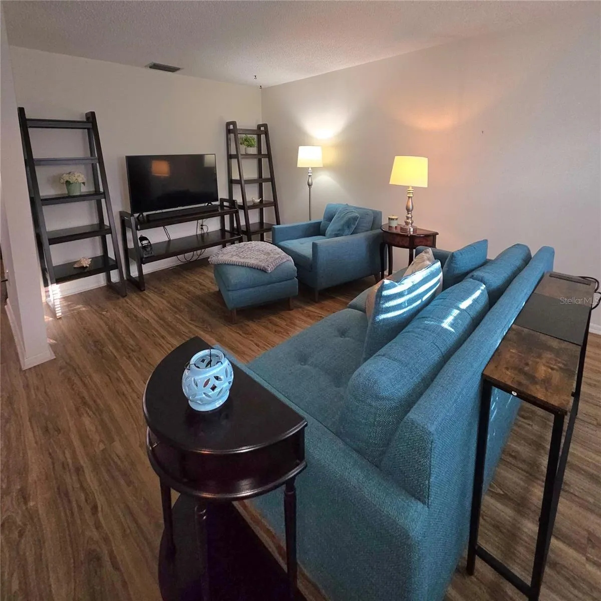 Front of condo living room
