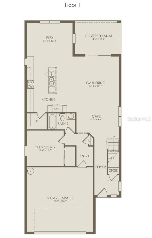 Floor Plan - Floor One
