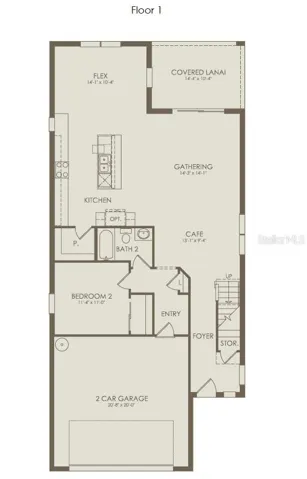 Floor Plan - Floor One