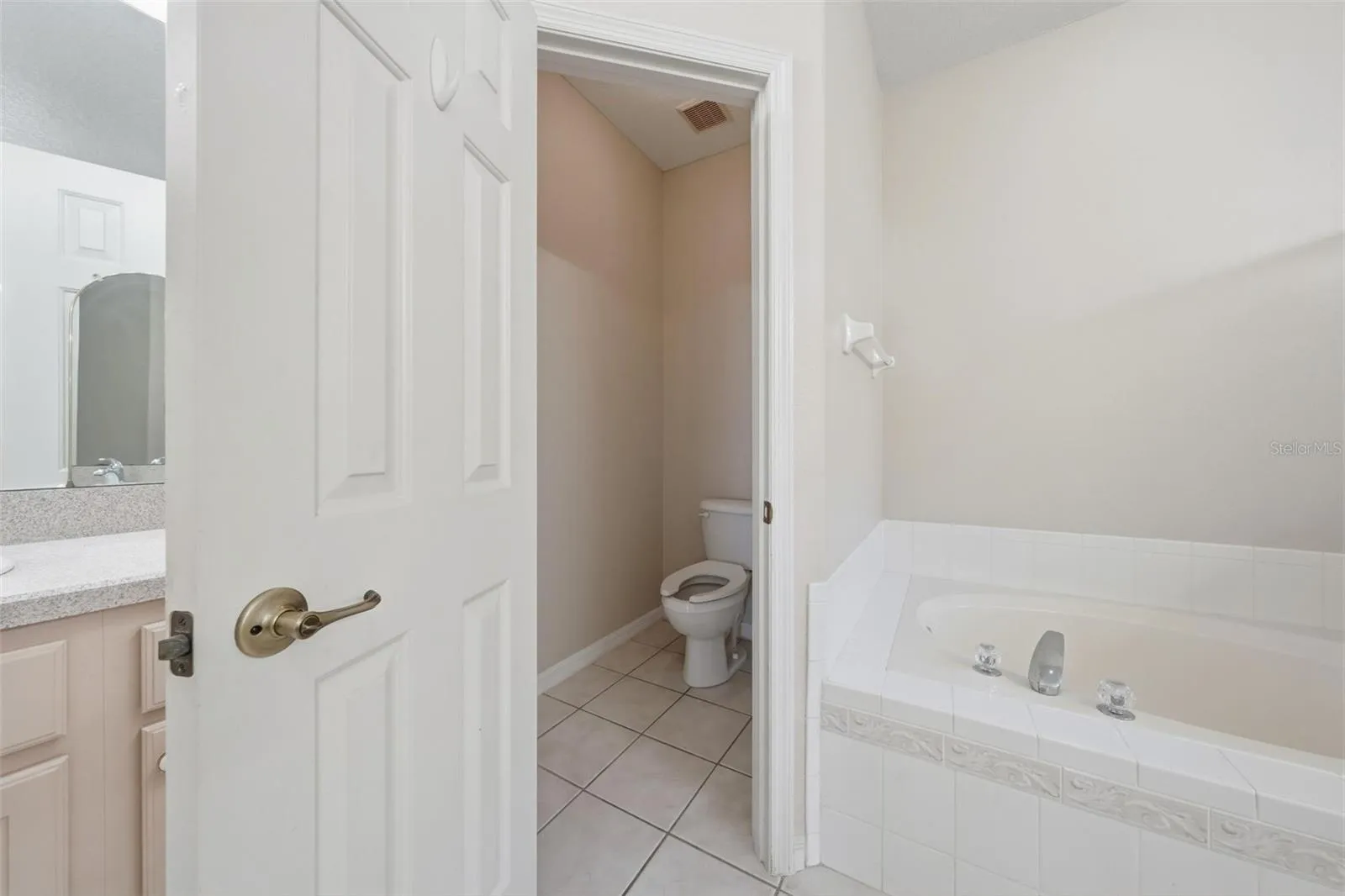 Primary bathroom Water closet