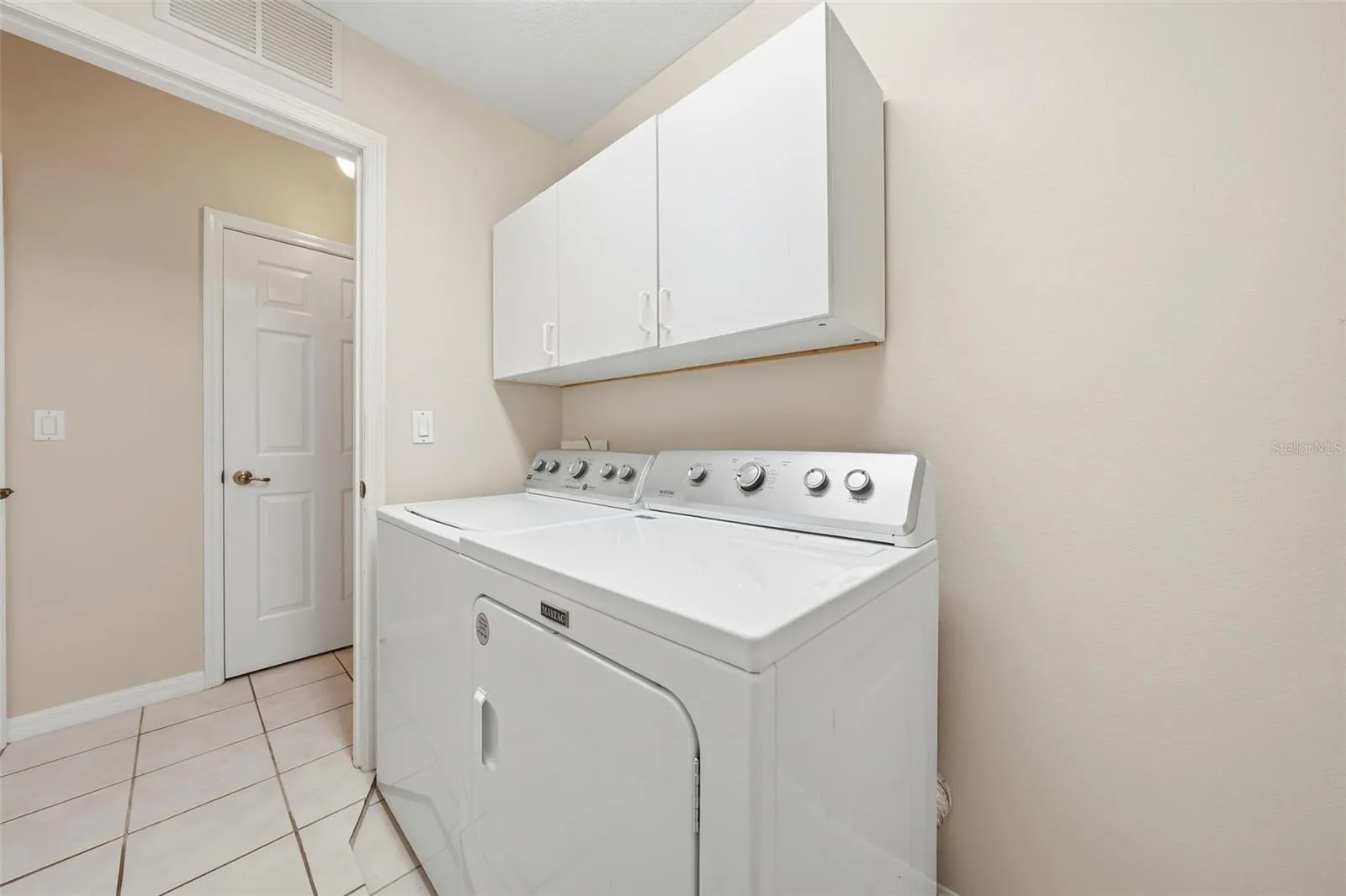 Inside Laundry room